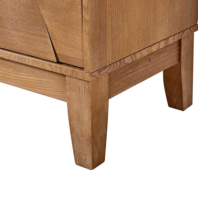 Kamu 2-Door Sideboard Cabinet with Push Open & Adjustable Shelf