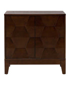 Kamu 2-Door Sideboard Cabinet with Push Open & Adjustable Shelf