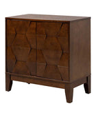 Kamu 2-Door Sideboard Cabinet with Push Open & Adjustable Shelf