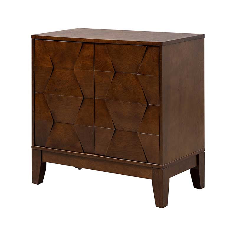 Kamu 2-Door Sideboard Cabinet with Push Open & Adjustable Shelf