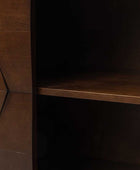 Kamu 2-Door Sideboard Cabinet with Push Open & Adjustable Shelf