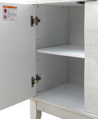 Kamu 2-Door Sideboard Cabinet with Push Open & Adjustable Shelf