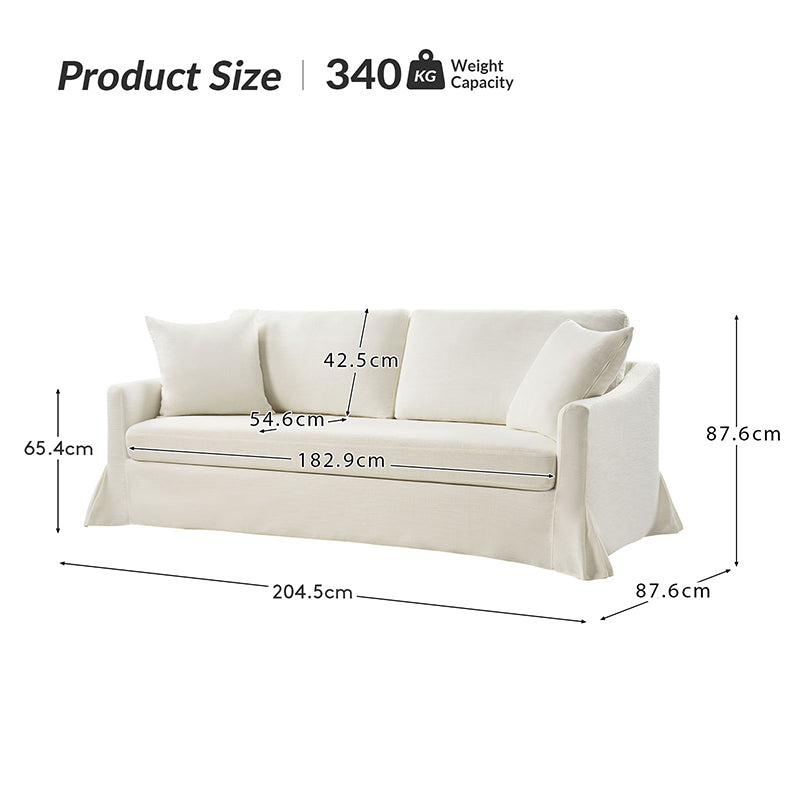 Torsten Stylish Sofa with Machine Washable Covers