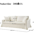 Torsten Stylish Sofa with Machine Washable Covers