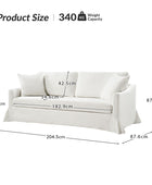 Torsten Stylish Sofa with Machine Washable Covers