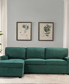 Classic Sleeper Sectional Sofa with Storage Chaise