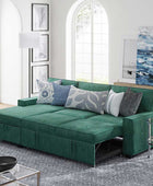 Classic Sleeper Sectional Sofa with Storage Chaise