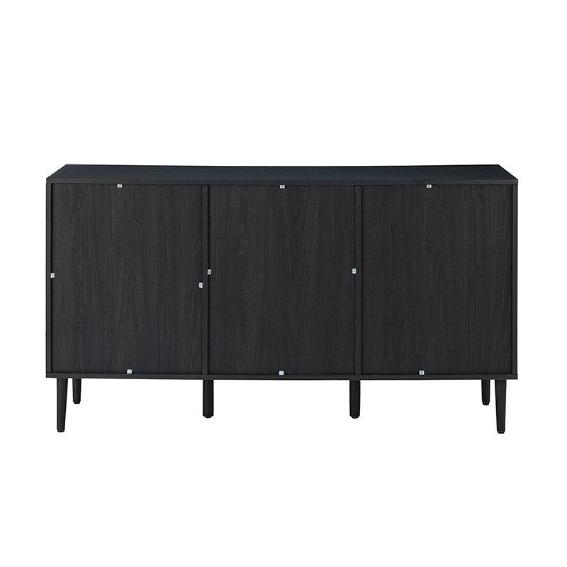 Posey Wood and Rattan Sideboard - Hulala Home