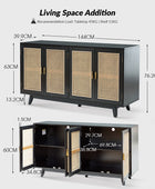 Butes 144 cm TV Stand Console Table with Storage