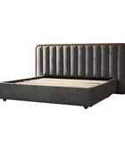 Modory Moro Upholstered Bed Frame with Modular Headboard & Side Storage