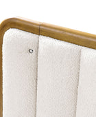 Modory Moro Upholstered Bed Frame with Modular Headboard & Side Storage