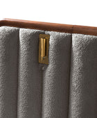 Modory Moro Upholstered Bed Frame with Modular Headboard & Side Storage