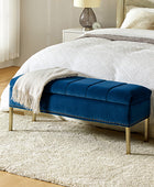 Upholstered Flip Top Storage Bench