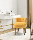 Moises Velvet Vanity Stool