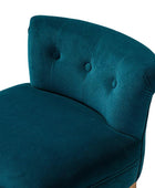 Moises Velvet Vanity Stool - HULALA HOME