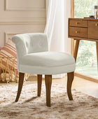 Moises Velvet Vanity Stool