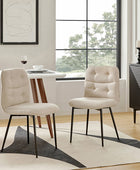 Velvet Modern Dining Chair (Set of 2)