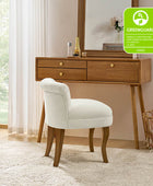 Velvet Vanity Stool