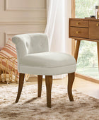 Velvet Vanity Stool