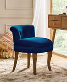 Velvet Vanity Stool