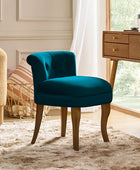 Velvet Vanity Stool