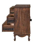 Galatea 3-Drawer Bedside Table with Charging Station