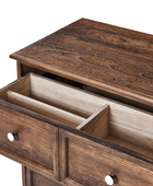 Galatea 3-Drawer Bedside Table with Charging Station