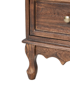 Galatea 3-Drawer Bedside Table with Charging Station