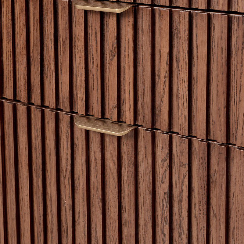 Mason Modern Fluted 3-Drawer Filing Cabinet