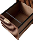 Mason Modern Fluted 3-Drawer Filing Cabinet