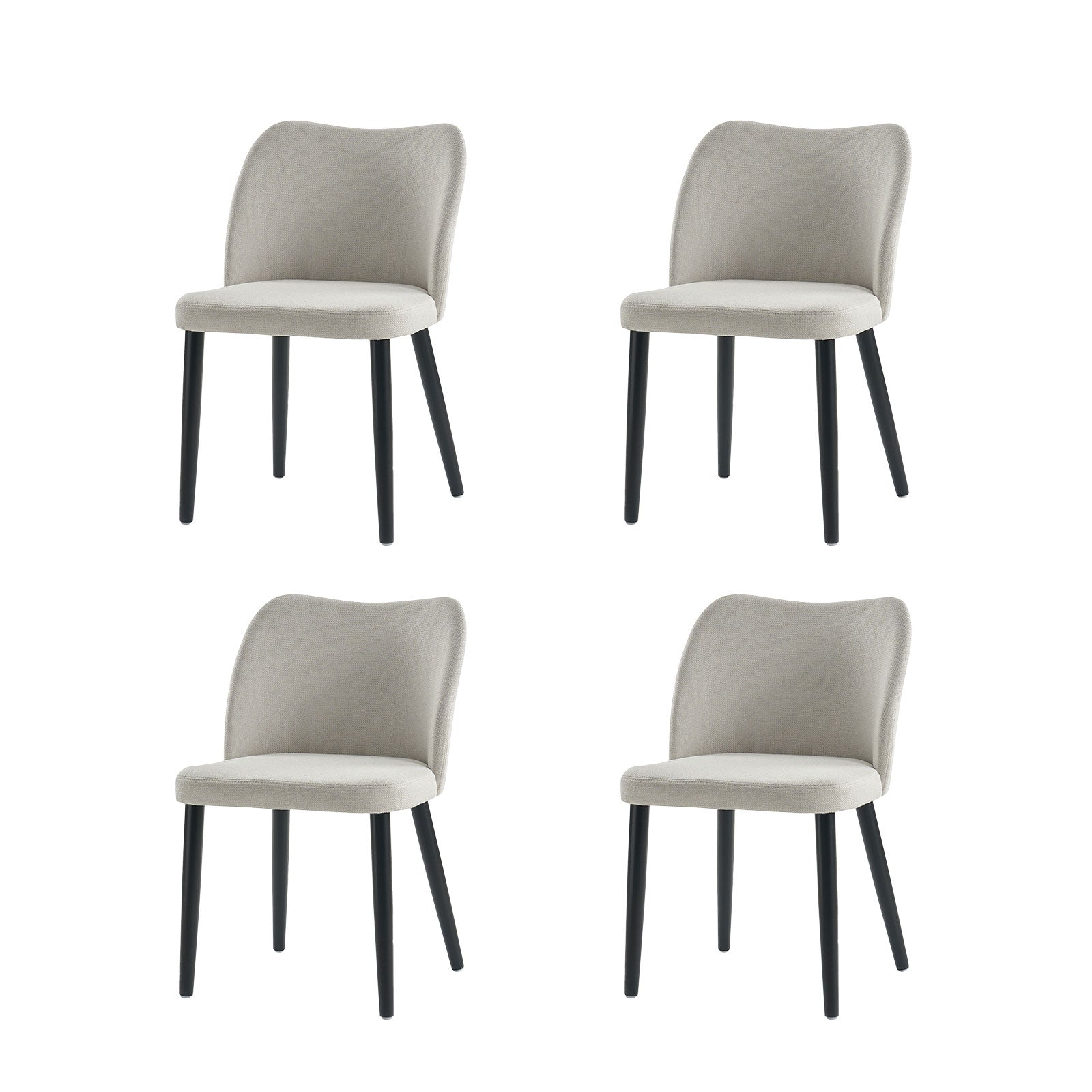 Barbara Mid-century Modern Upholstered Dining Chair