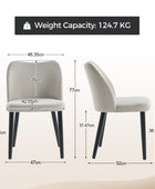 Barbara Mid-century Modern Upholstered Dining Chair