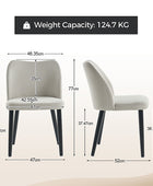 Barbara Mid-century Modern Upholstered Dining Chair