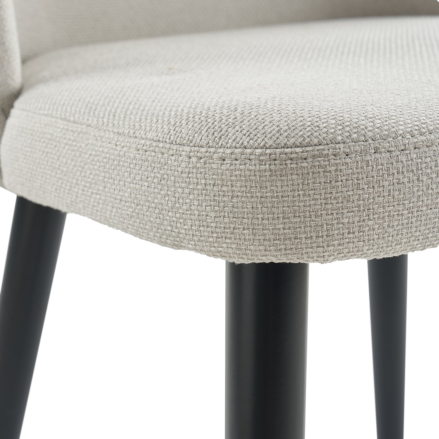 Barbara Mid-century Modern Upholstered Dining Chair