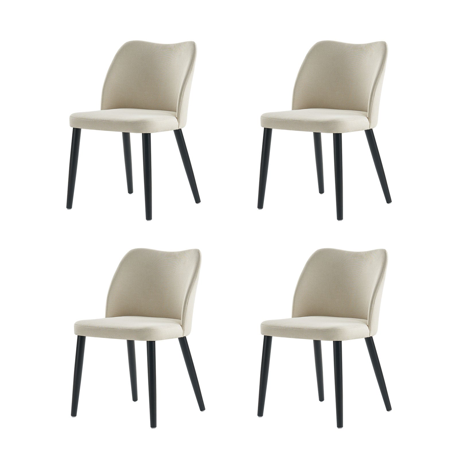 Barbara Mid-century Modern Upholstered Dining Chair