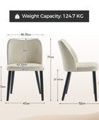 Barbara Mid-century Modern Upholstered Dining Chair