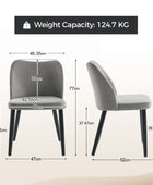 Barbara Mid-century Modern Upholstered Dining Chair