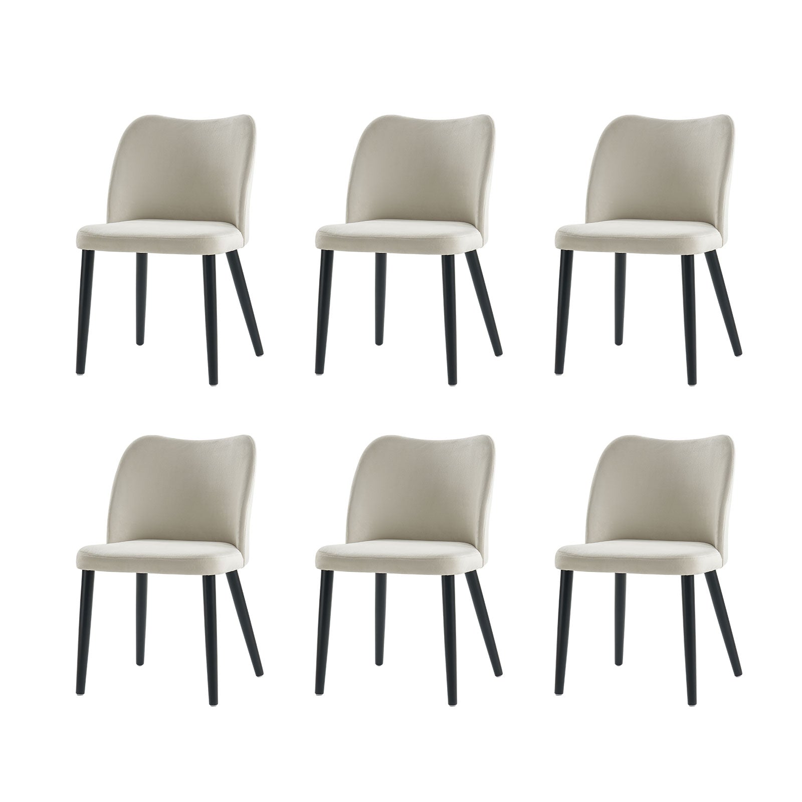 Barbara Mid-century Modern Upholstered Dining Chair