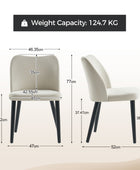 Barbara Mid-century Modern Upholstered Dining Chair