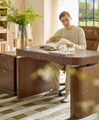 Baggio Modern Electric Adjustable Standing Desk with Cable Management