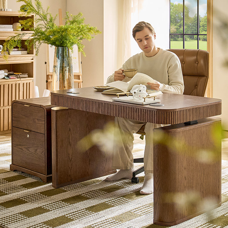 Baggio Modern Electric Adjustable Standing Desk with Cable Management