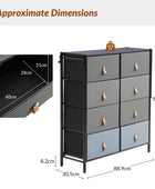 Rebeca 8 Drawer Storage Dresser