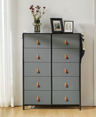 Silvia 10 Drawer Storage Dresser