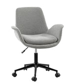 Hugo Mid-Back Office Chair with 360-Degree Swivel and Adjustable Height