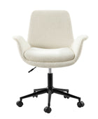 Hugo Mid-Back Office Chair with 360-Degree Swivel and Adjustable Height