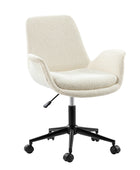 Hugo Mid-Back Office Chair with 360-Degree Swivel and Adjustable Height