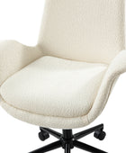 Hugo Mid-Back Office Chair with 360-Degree Swivel and Adjustable Height