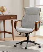 Amparo Adjustable Ergonomic Office Chair with Padded Arms