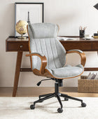 Amparo Adjustable Ergonomic Office Chair with Padded Arms