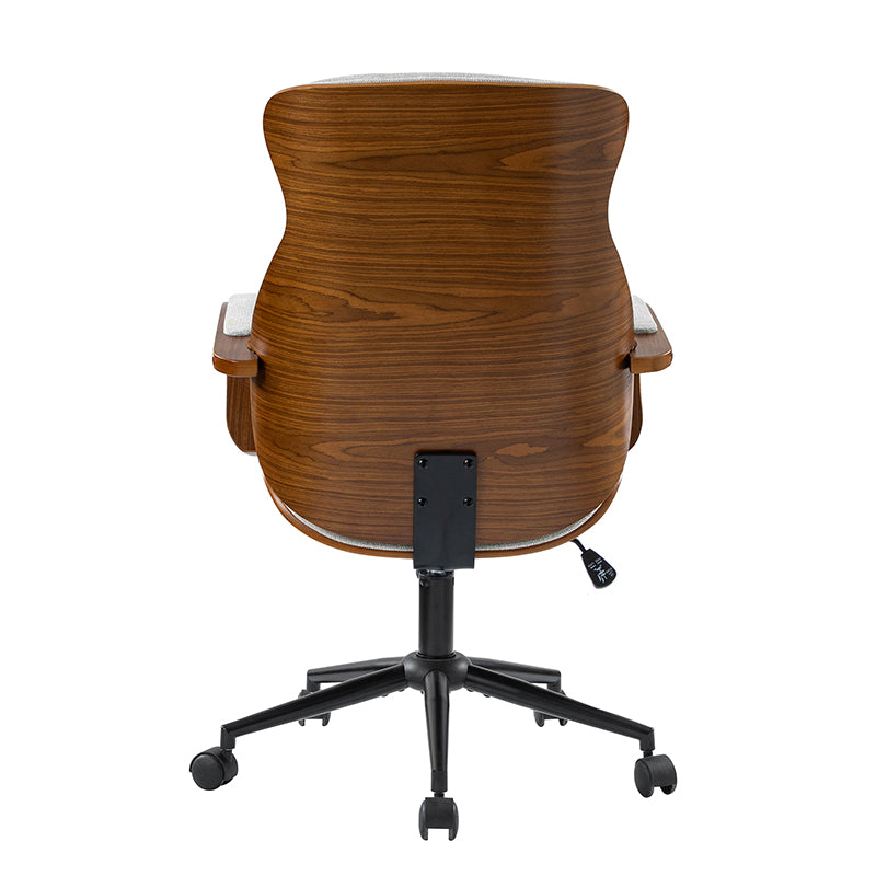 Amparo Adjustable Ergonomic Office Chair with Padded Arms
